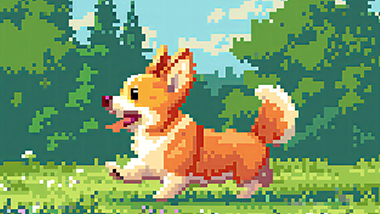 Pixel Dog