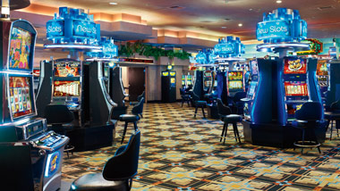 Slot machines at Cactus Petes Resort Casino
